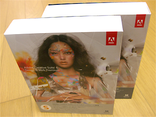 Adobe Creative Suite 6パッケージ。