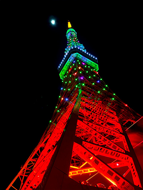 東京タワー　クリスマスバージョン