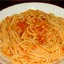 トマトソースとクリームのスパゲティ の作り方のイメージ画像
